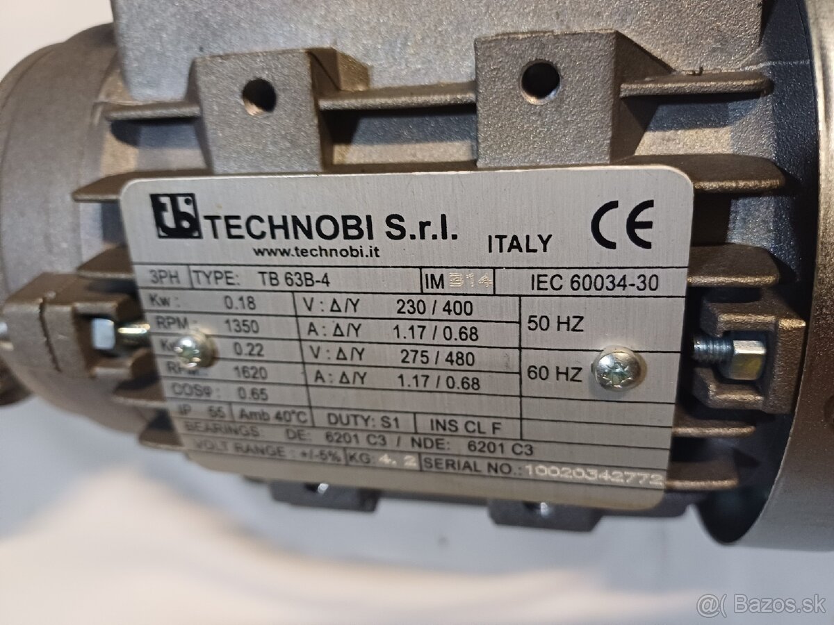 Elektromotor + frekvenčný menič - 2