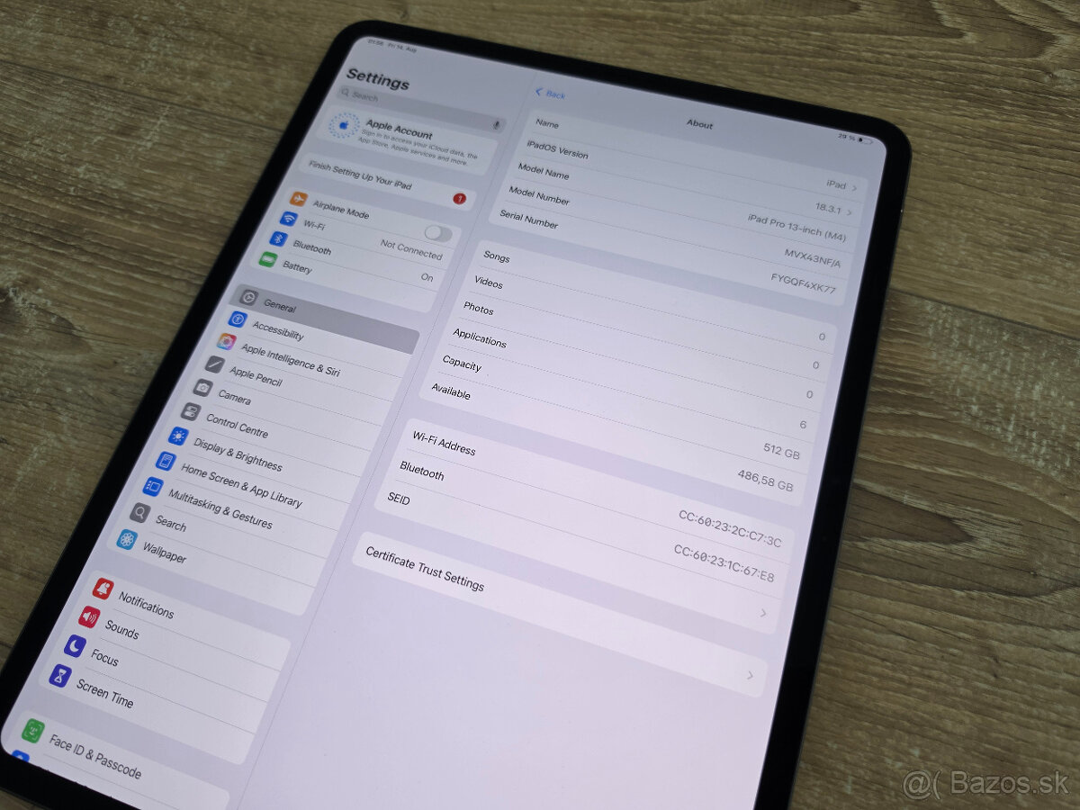 Apple iPad pro 13 m4 512gb - 2