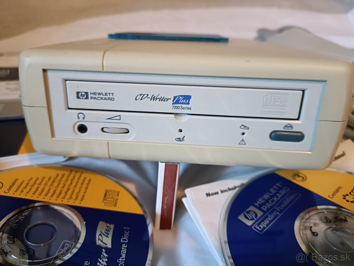 Predám pre zberateľa CD Writer HP 7200 series, - 2