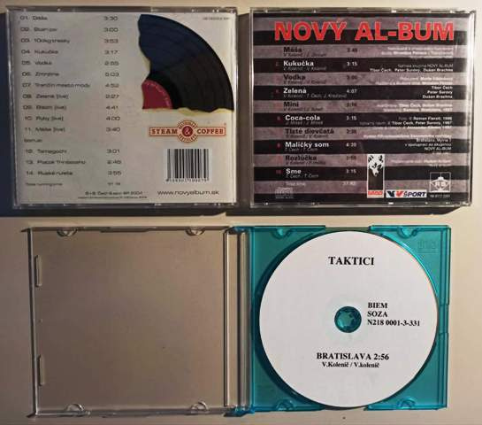 Zberatelské CD Albumy - Sk, Cz - 2