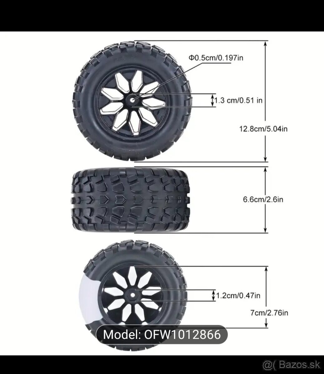 Rc pneumatiky na traxxas - 2