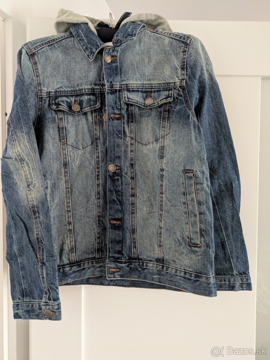 Rifľová bunda s kapucňou - 2