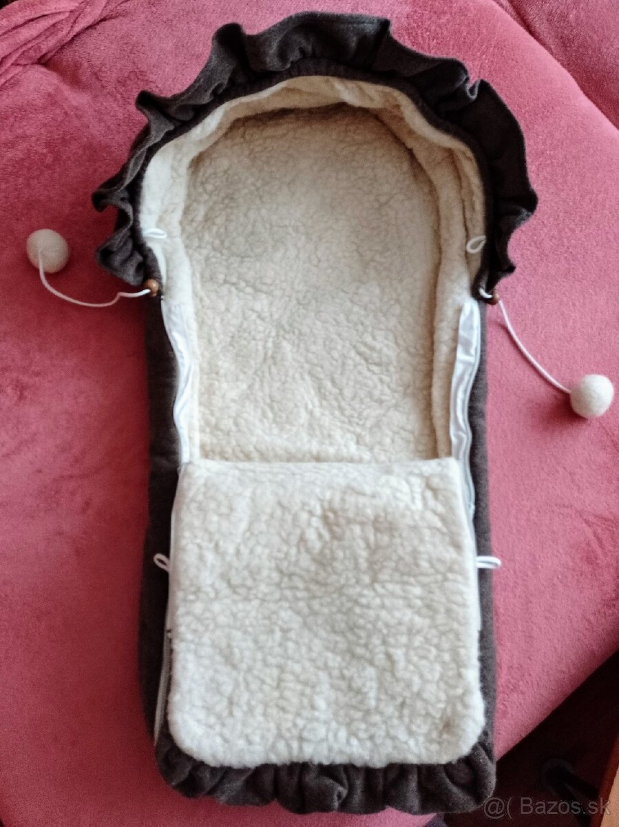 Fusak ovčie rúno Richelieu a darček - 2