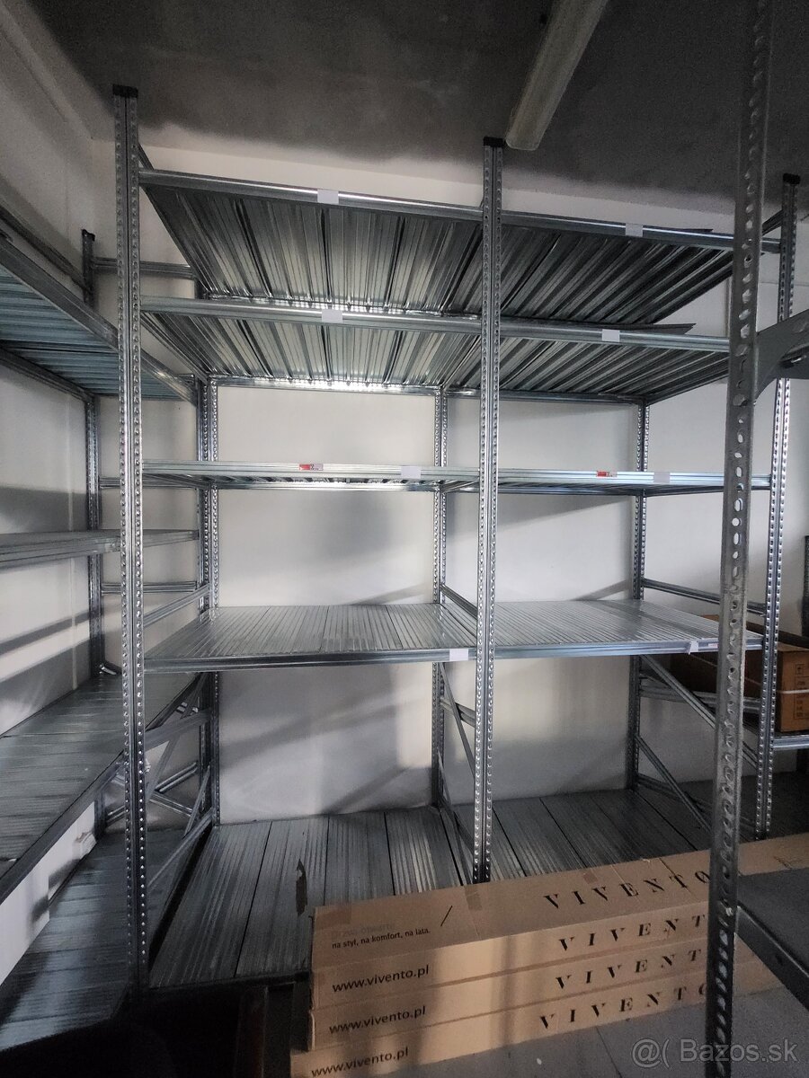 KOVOVÉ REGÁLY – rôzne rozmery - 2