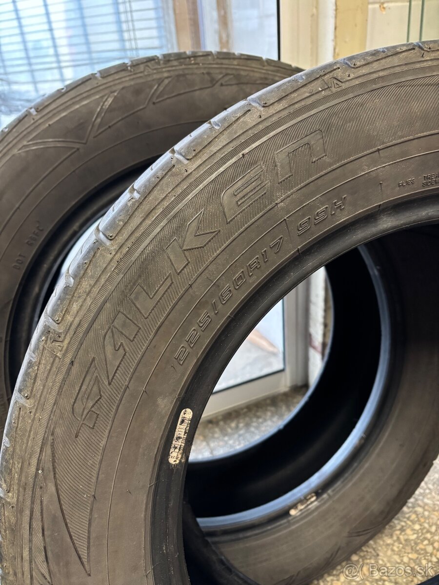 letné pneumatiky 225/60 r17 - 2