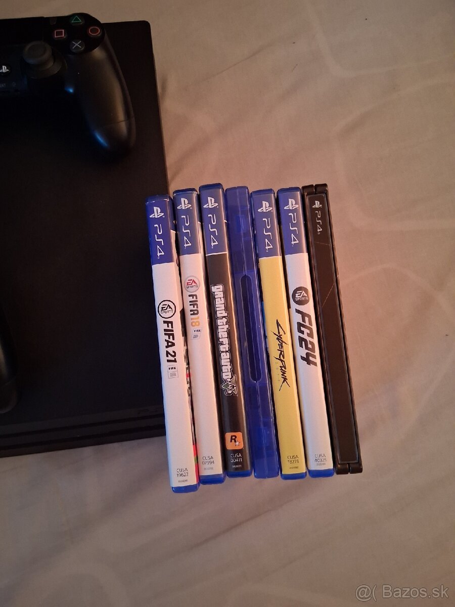 Ps4 pro 1tb +7 hier - 2