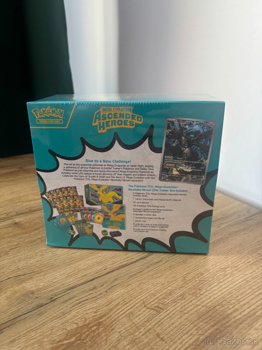 Pokémon TCG Elite Trainer Box Mega Evolution Ascended Heroes - 2