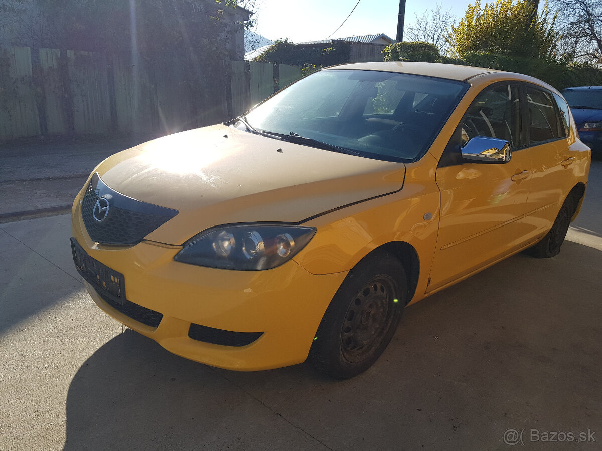 MAZDA 3 1,4B 62KW RV.2004 - 2
