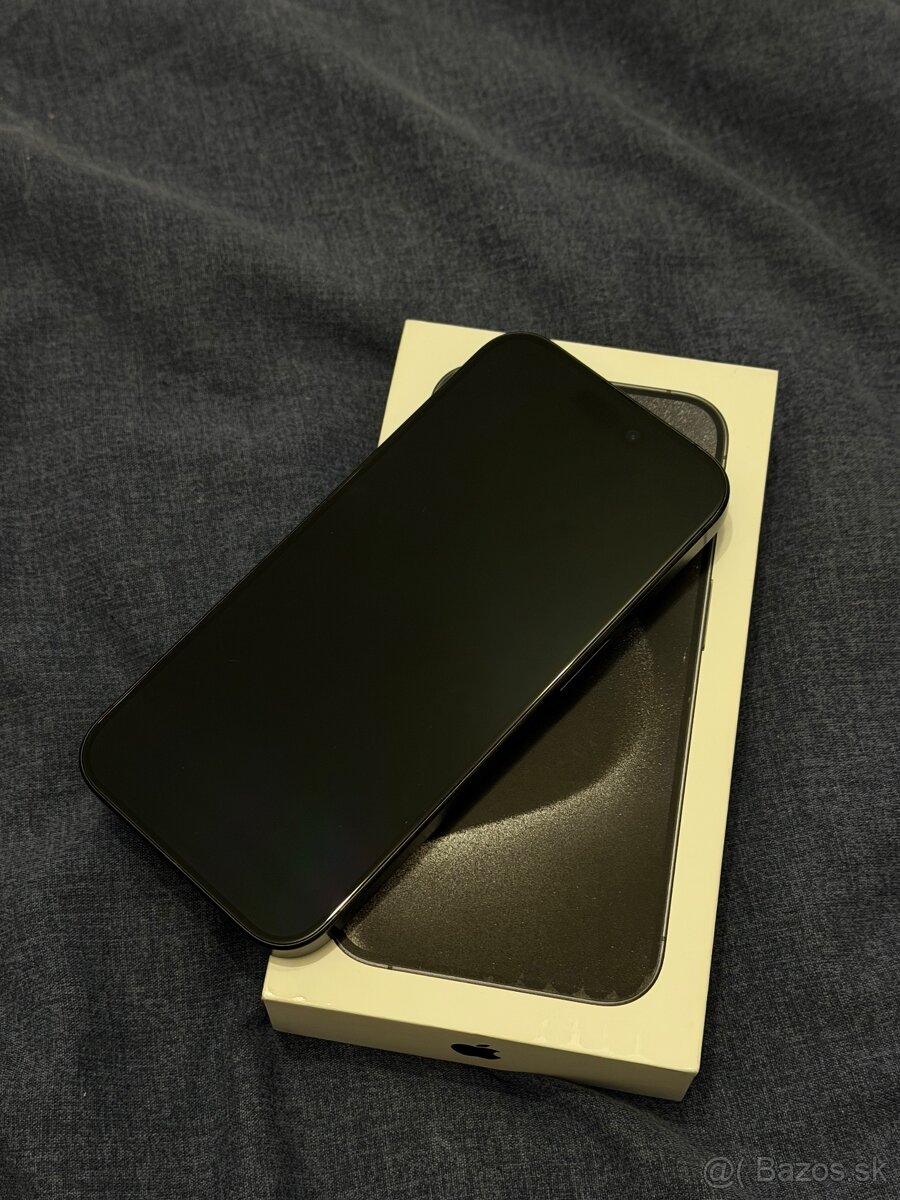 iPhone 15pro 128gb black titanium - 2