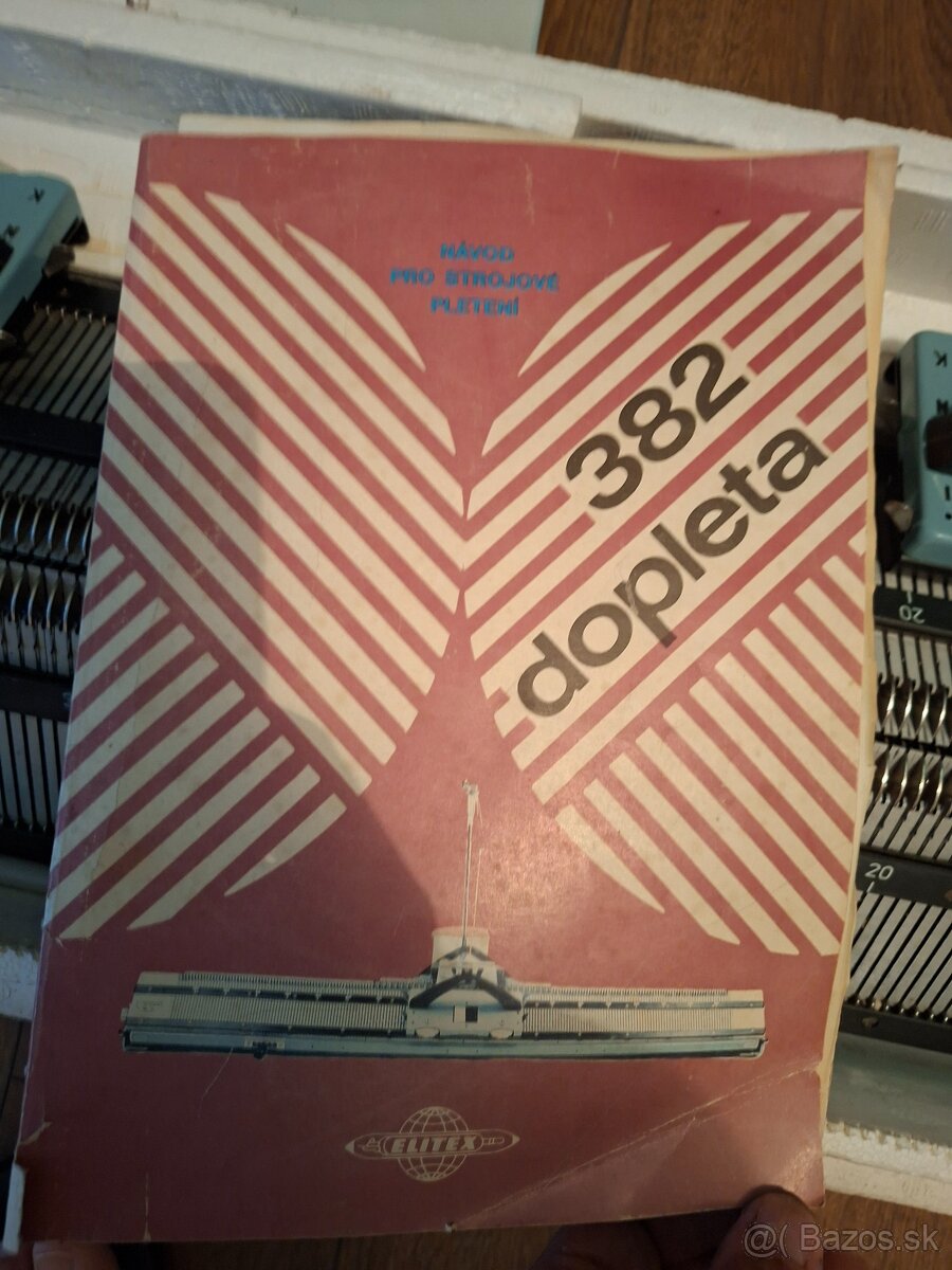 Stroj na pletenie Dopleta 382 - 2