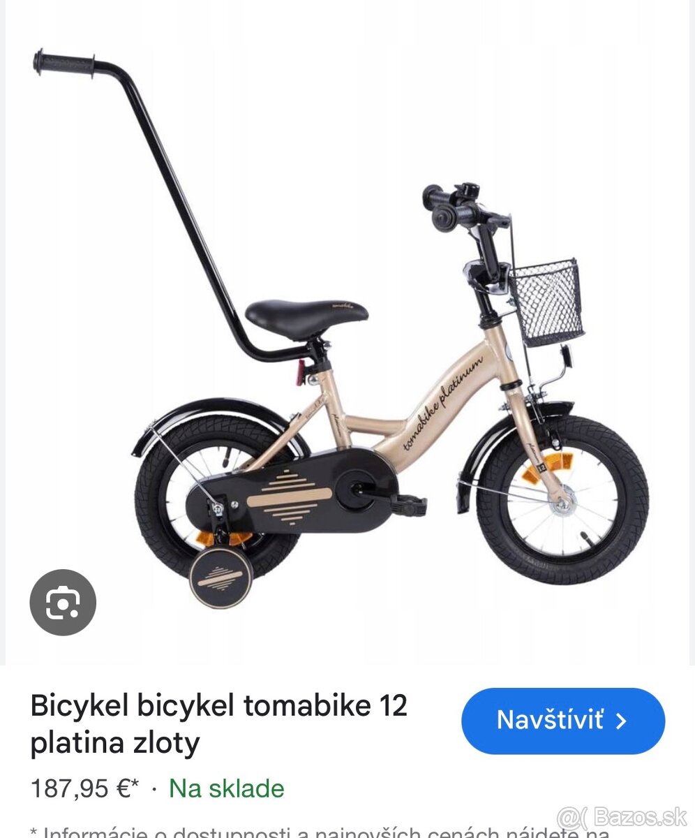 Detský bicykel 12 - 2