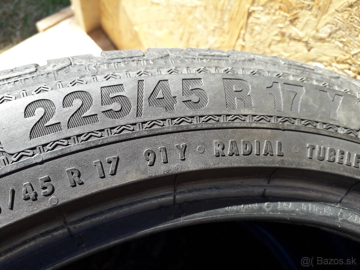 225/45 r17 letne pneumatiky barum - 2