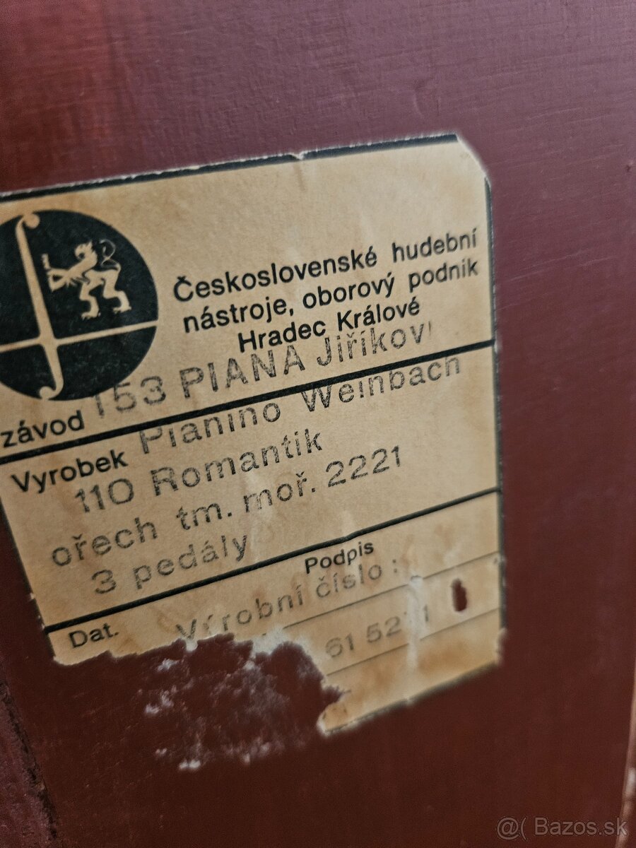 Piano Weinbach - 2