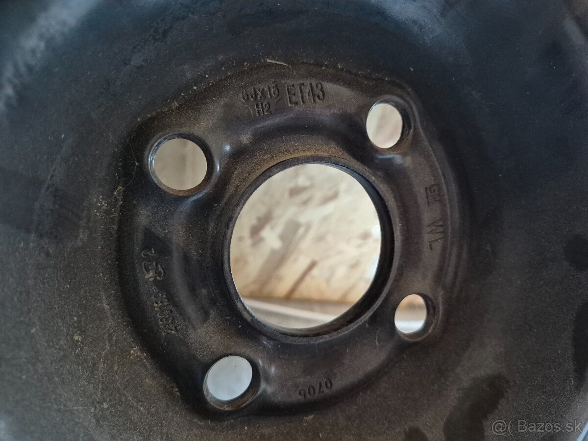 Disk opel rozteč 4x100 R15 - 2
