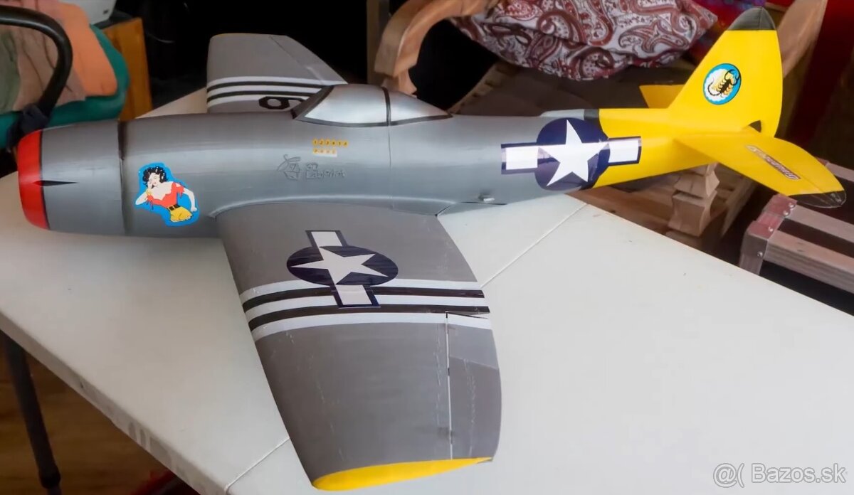 P 47 N Thunderbolt,RC lietadlo - 2