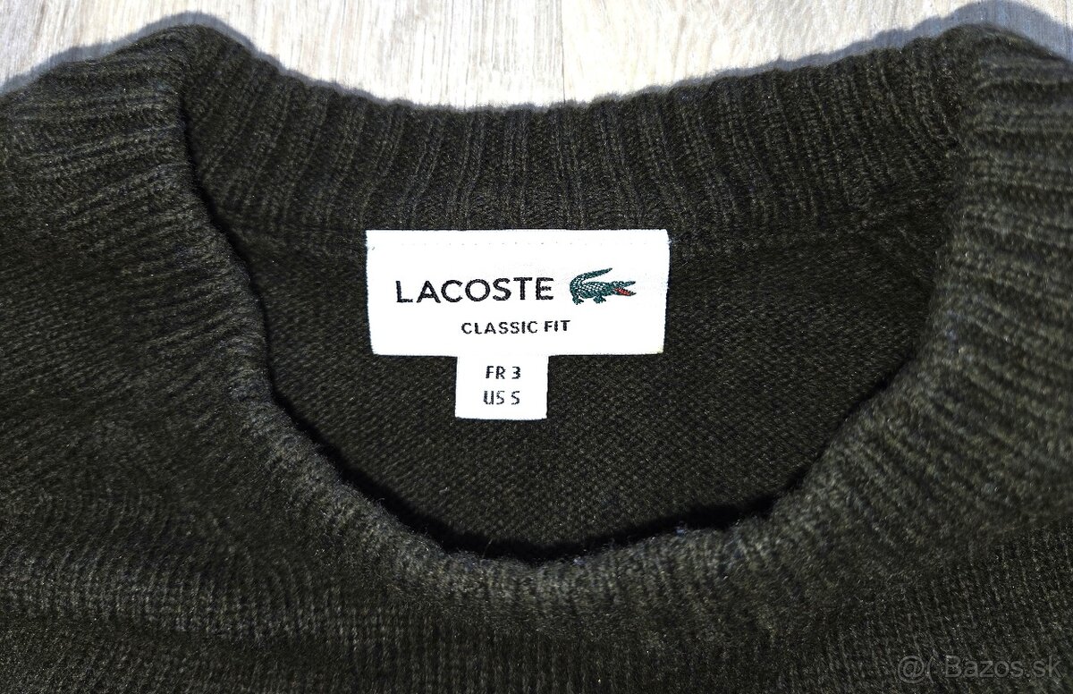 Lacoste - Pánsky sveter (zelený) - 2