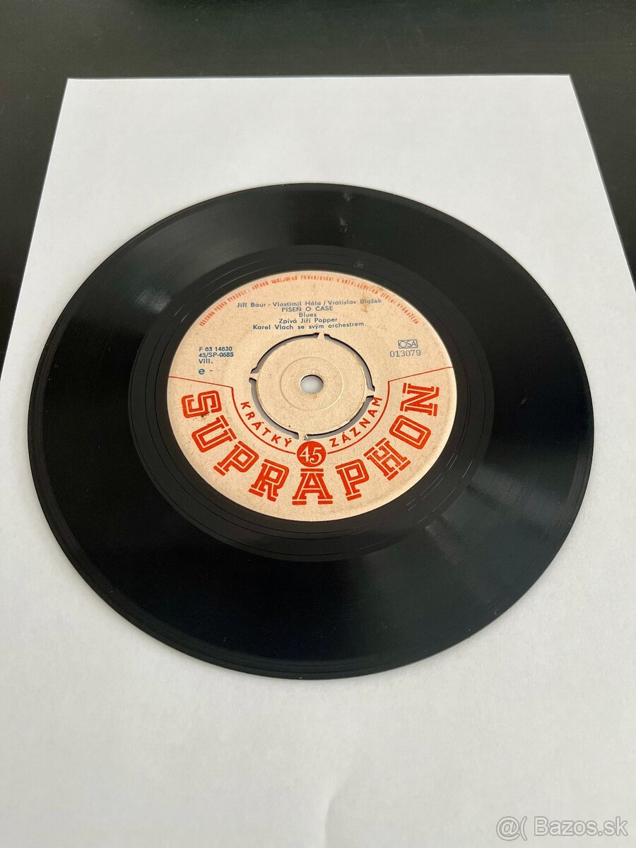 set retro vinylov (7" SP) - Supraphon, 60. roky - 2