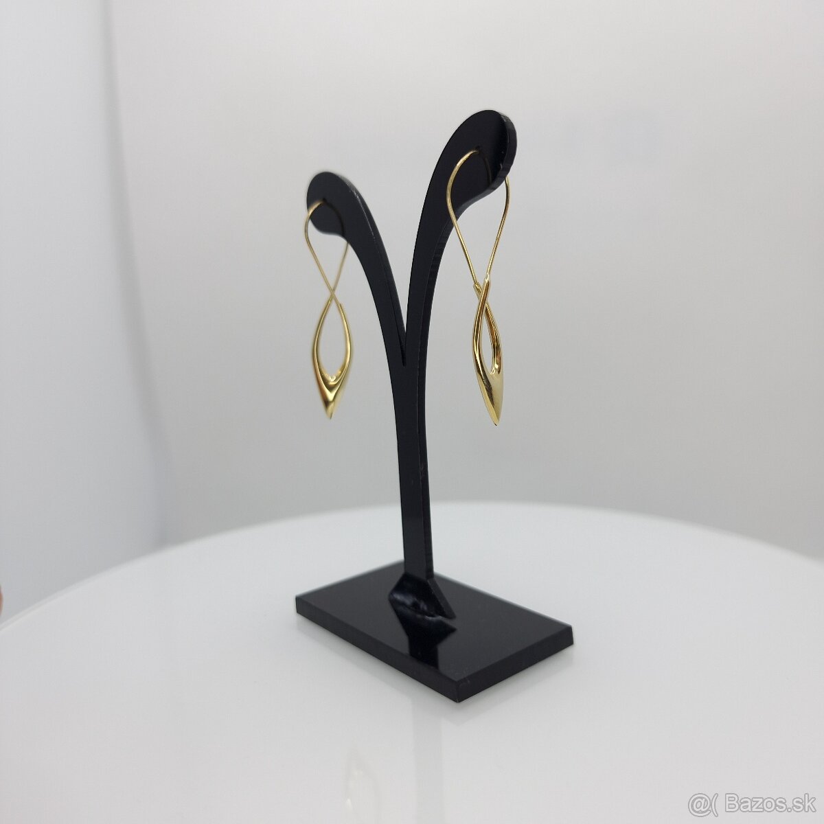 Zlaté visiace náušnice 1 - 2