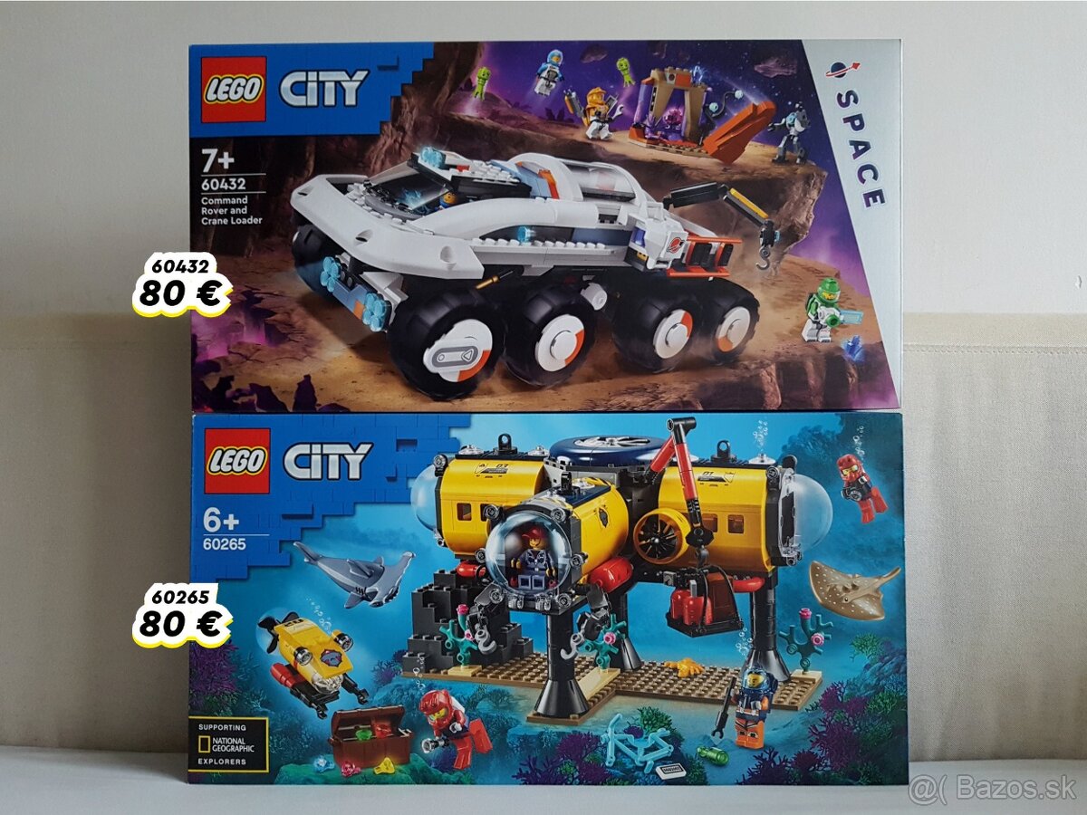 Nové zapečatené sety LEGO City - 2