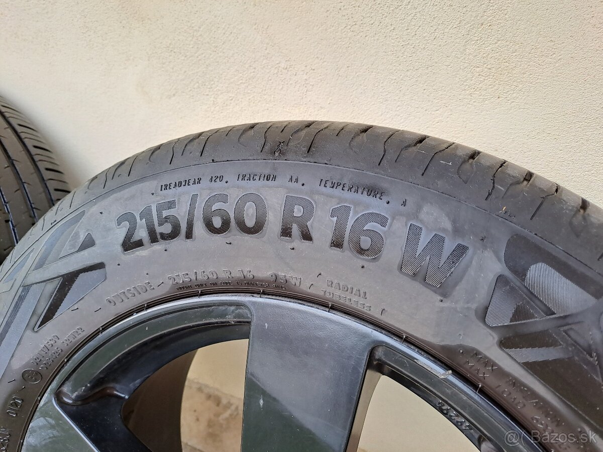 Hliníkové Disky DEZENT TD DARK 7Jx16H2 5x112 ET40 - 2