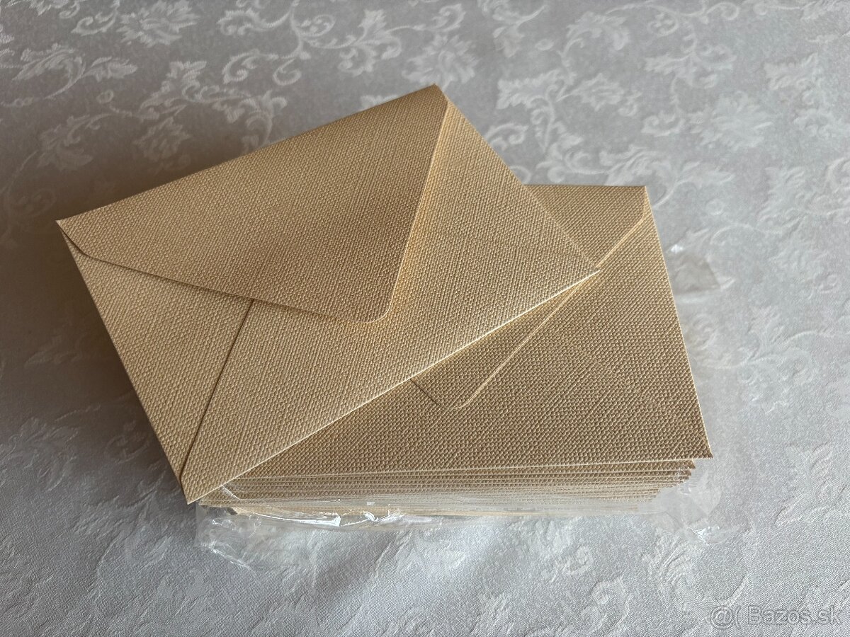 Svadobné obálky - 2