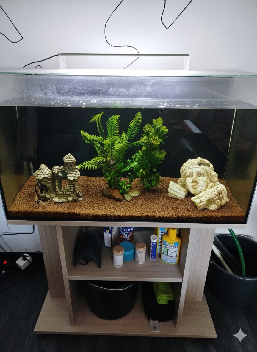 Akvárium s príslušenstvom - 2