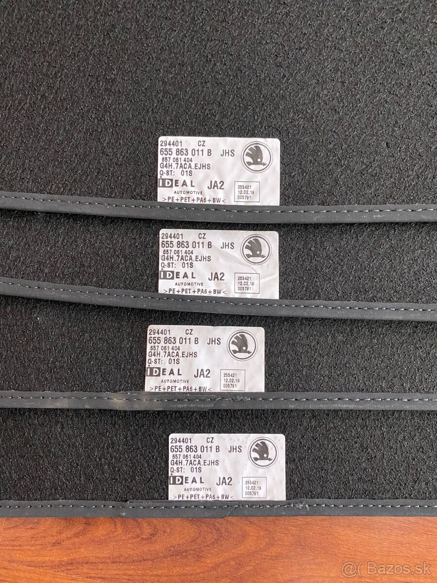 Sada autokobercov Skoda Scala - 2