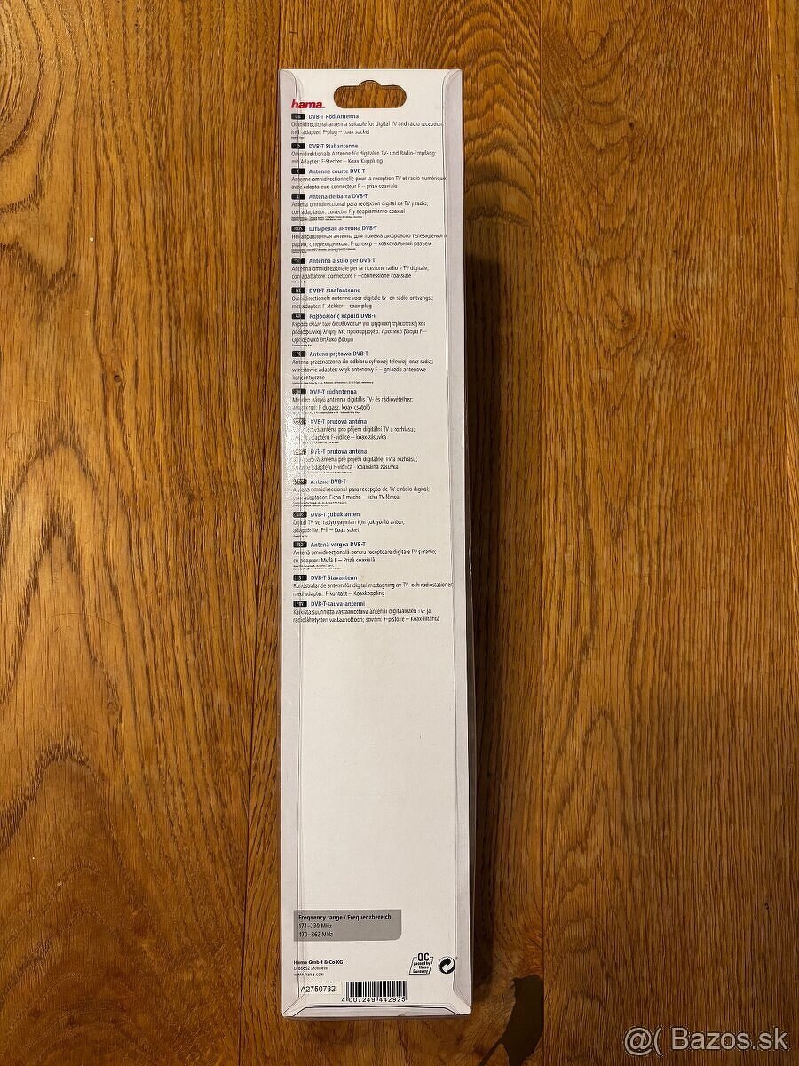 Predam DVBT/DVBT2 antenu zn. HAMA - 2