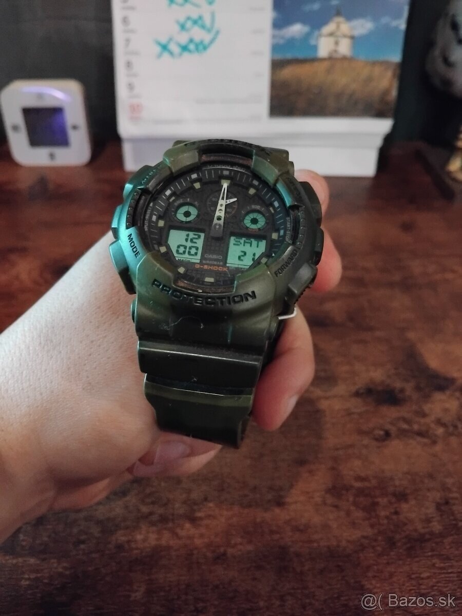 casio g-shock maskačovej farby - 2