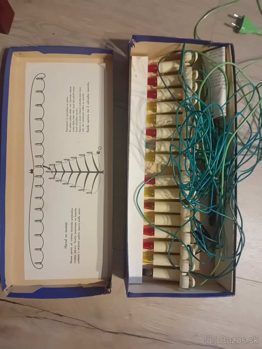 Vianočné osvetlenie retro - 2