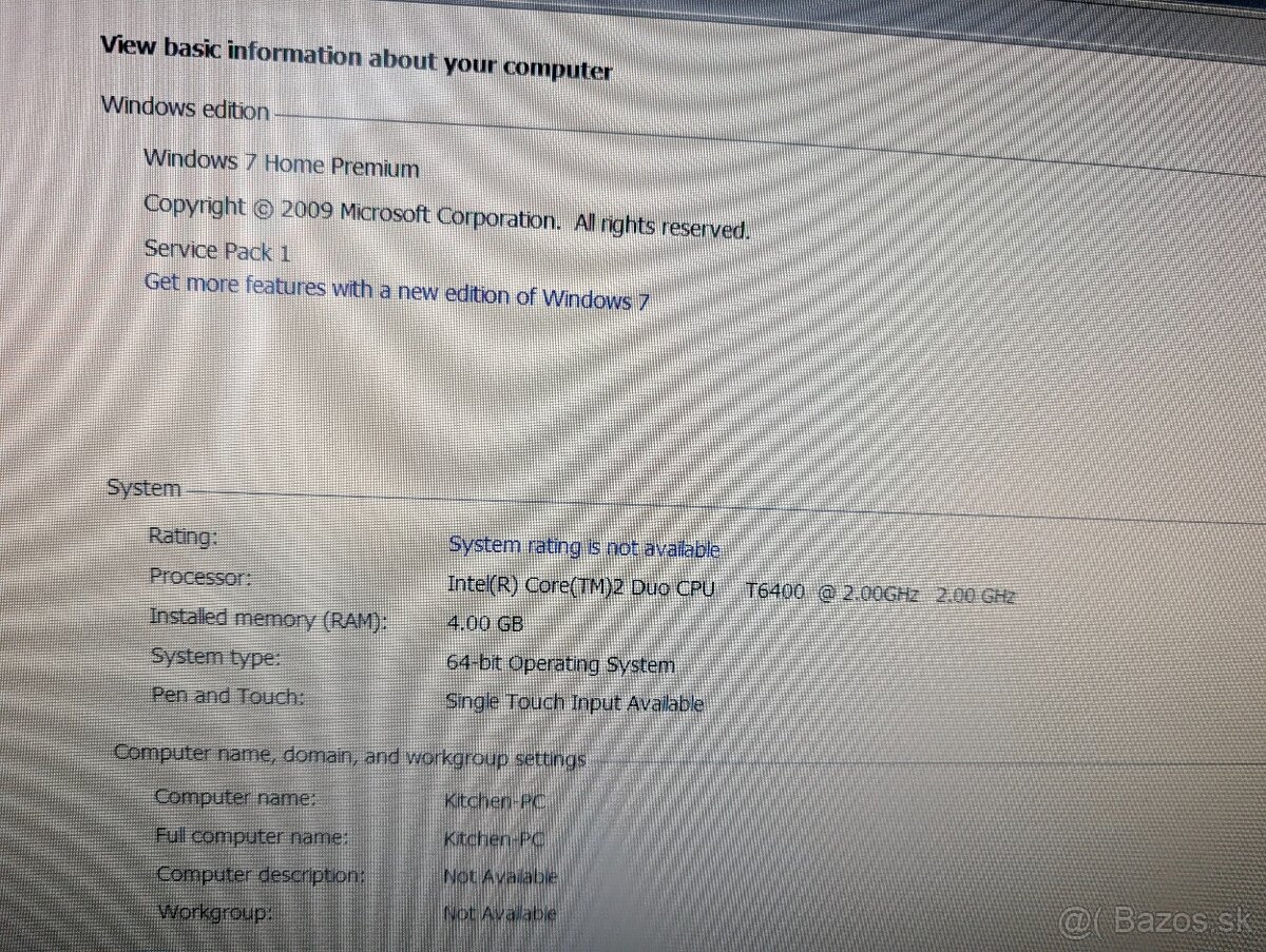 HP IQ500 AIO (all-in-one) s dotykovou obrazovkou - 2