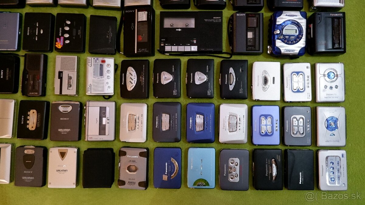 Walkman MiniDisc rozpredávam zbierku - 2