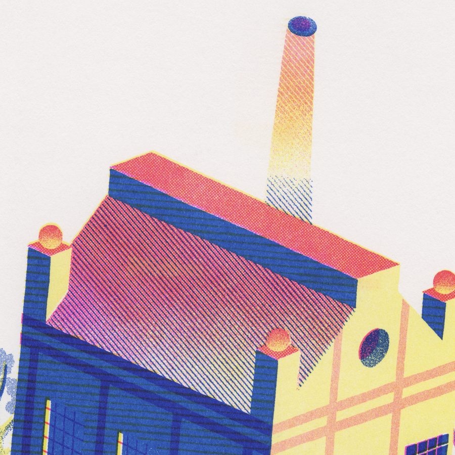 Čierne diery - prvá grafika - 2