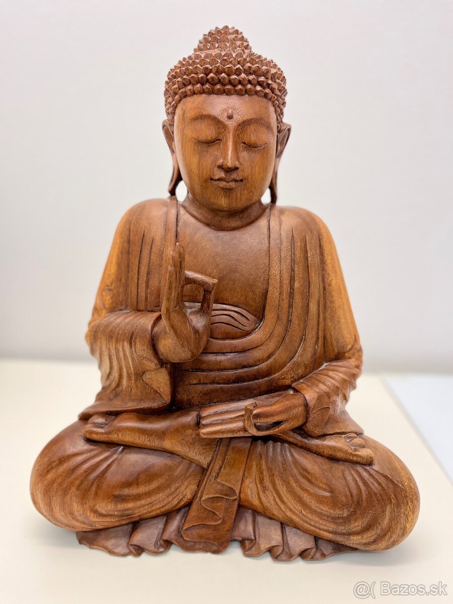 Budha drevený výška 50cm - 2