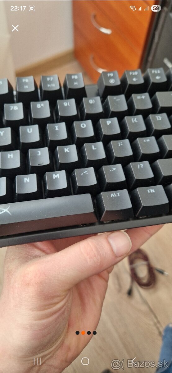Klávesnica HyperX Alloy FPS Red - 2