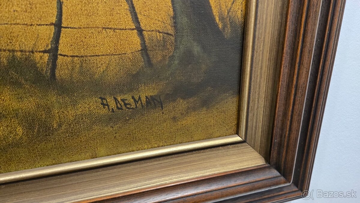 Predám obraz, maliar ANDRE DE MAN - 2