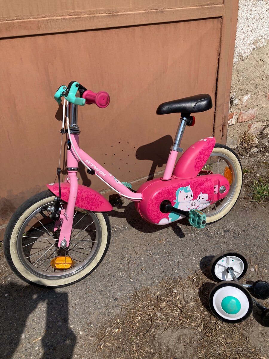 Detsky bicykel 14 palcovy btwin - 2