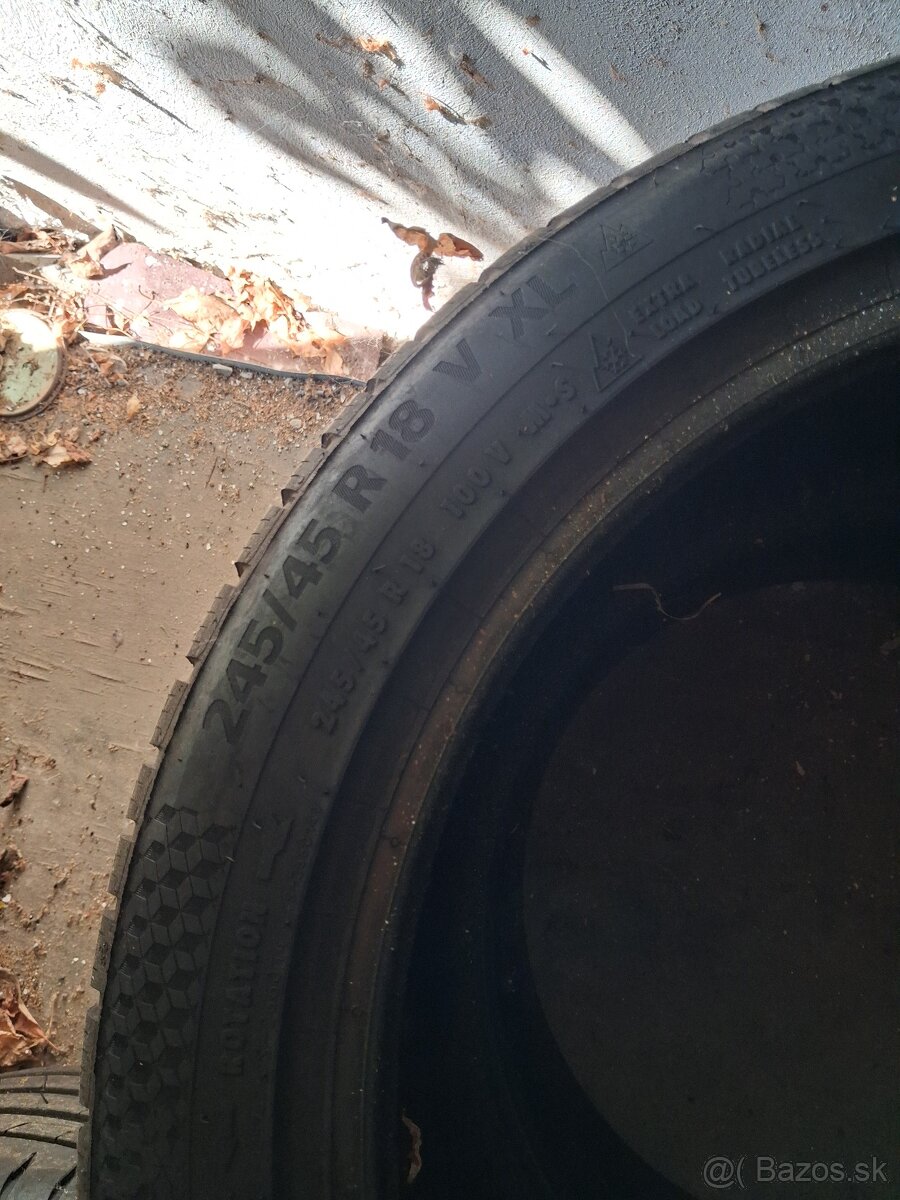 Continental Winter contact 245/45 R18 XL - 2