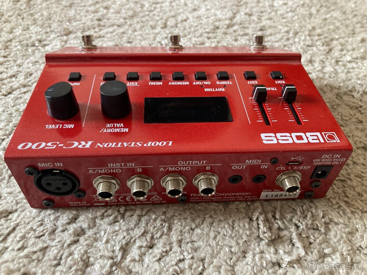 Boss RC500 - loop station - 2