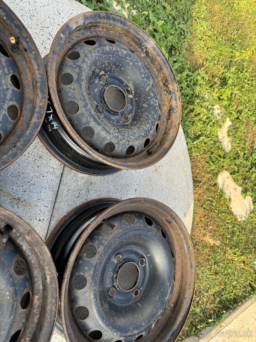 4x108 R14 5,5J PLECHOVÉ DISKY - 2