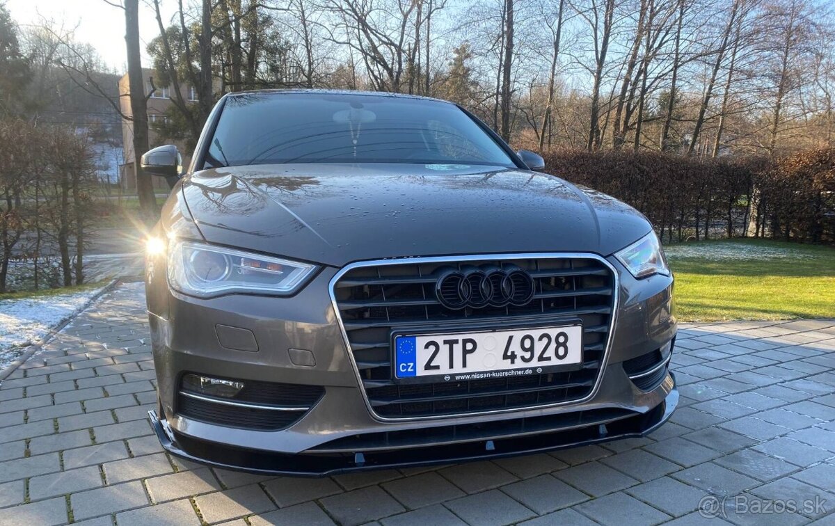 AUDI A3 8V SPOJLER POD PREDNY NARAZNIK - 2