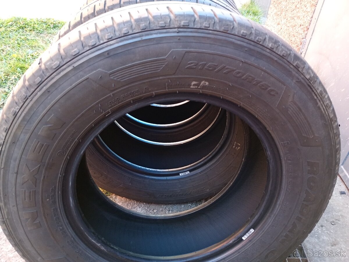 Predám 4ks NEXEN 215/70 R15 C - 2