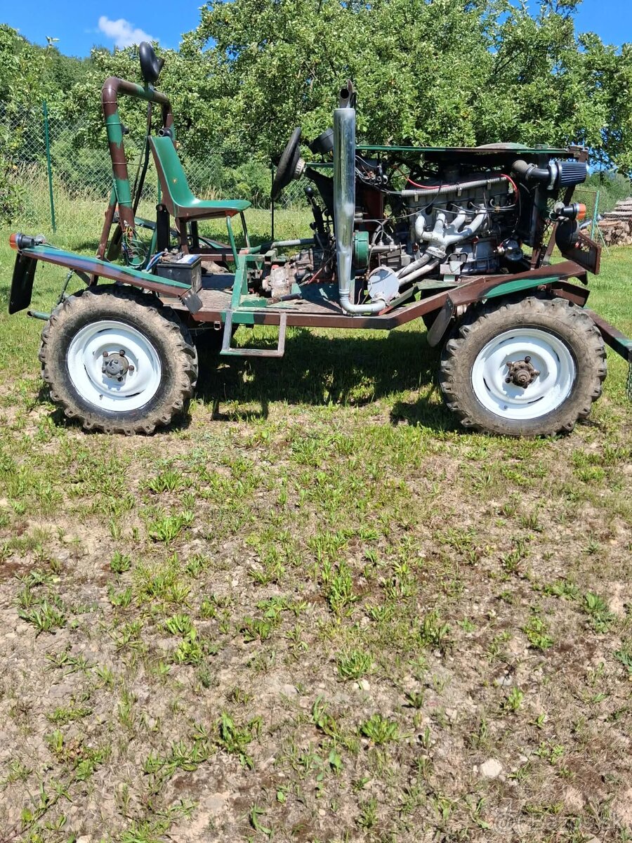 Malotraktor domácej výroby 4x4 - 2