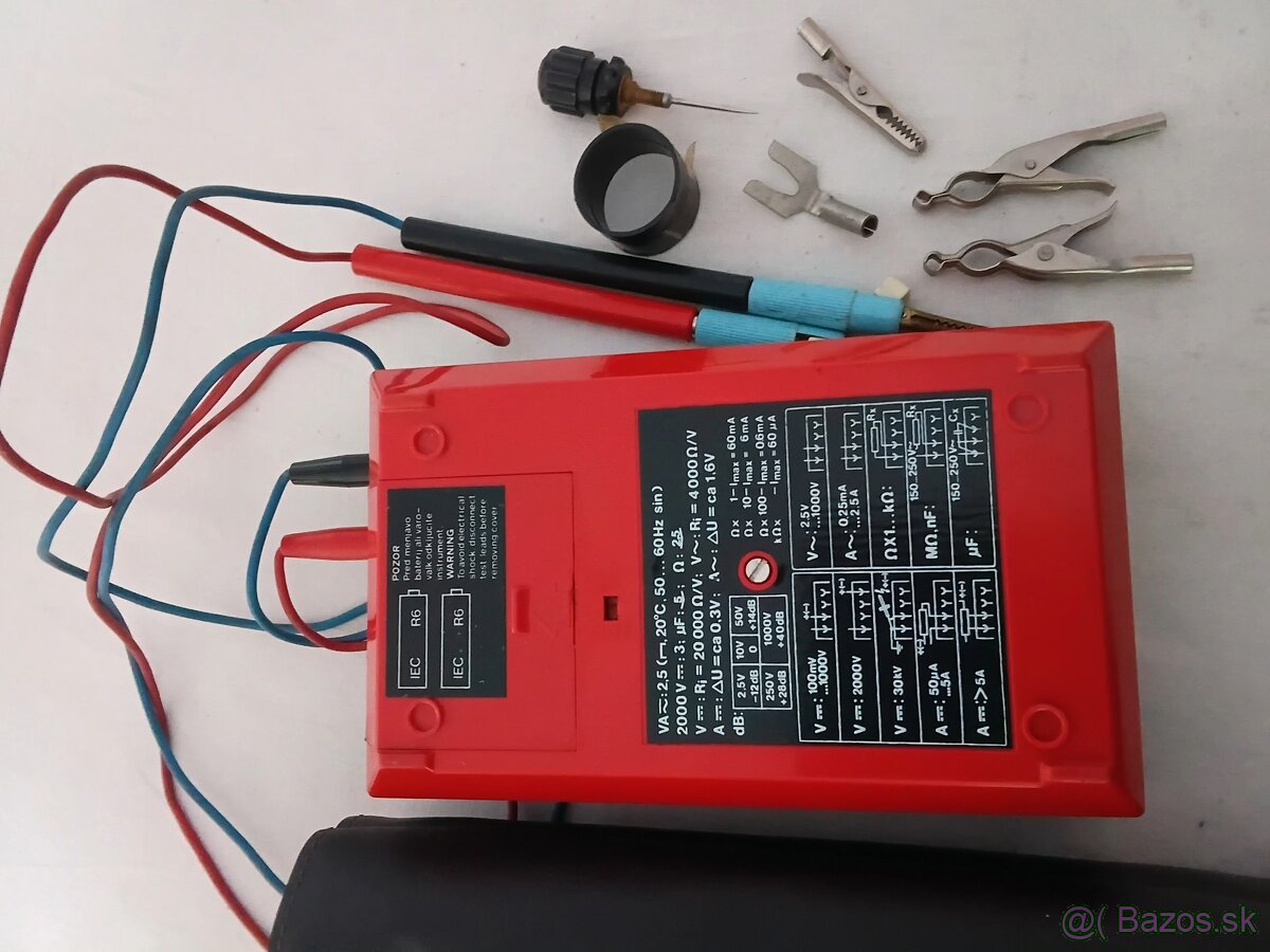 Analógový multimeter ISKRA UNIMER 33 - 2