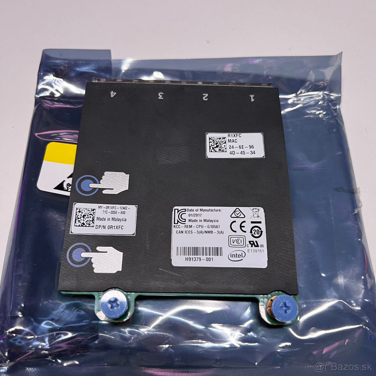 2× Dell Intel I350 4× 1GbE rNDC (R1XFC) pre Dell PowerEdge - 2