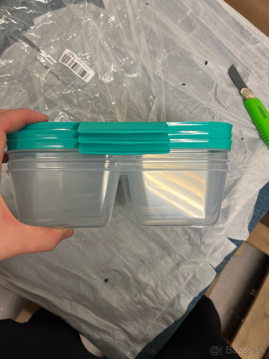 LUNCHBOX Sistema To Go – dóza na jedlo s priehradkami (BPA F - 2