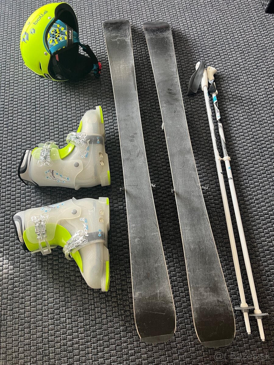 Detské/juniorské lyže Volkl 120cm -žlto modré - 2