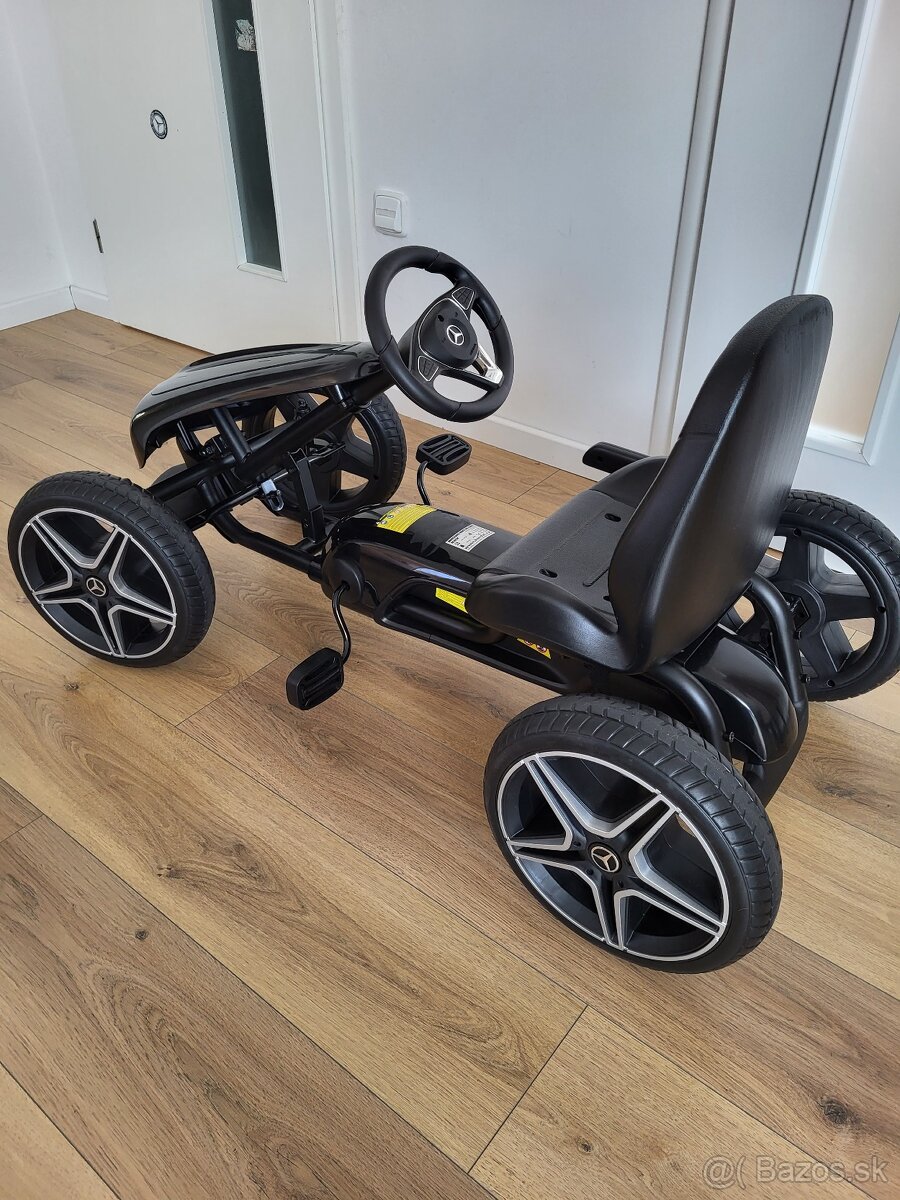 Šlapacie autíčko MERCEDES BENZ GO KART - 2