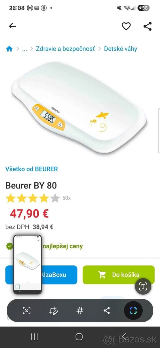 Detska vaha bauer - 2