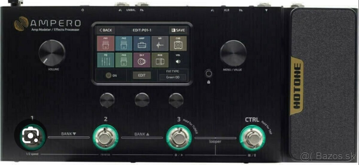 Hotone Ampero - multiefekt a amp modeler - 2